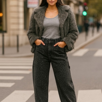 Pantalón Burbuja Brillante